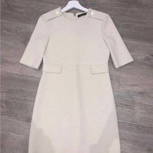 Zara cream dress